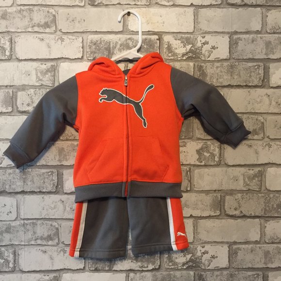 NWOT Puma Tracksuit Size 12 Months - Picture 1 of 5
